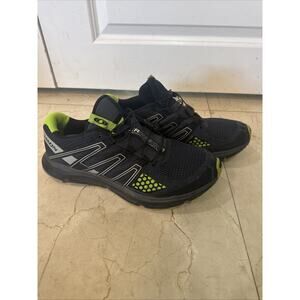 Salomon XR Mission 1 Blue Green Trail Hiking Shoes Men's Size 13